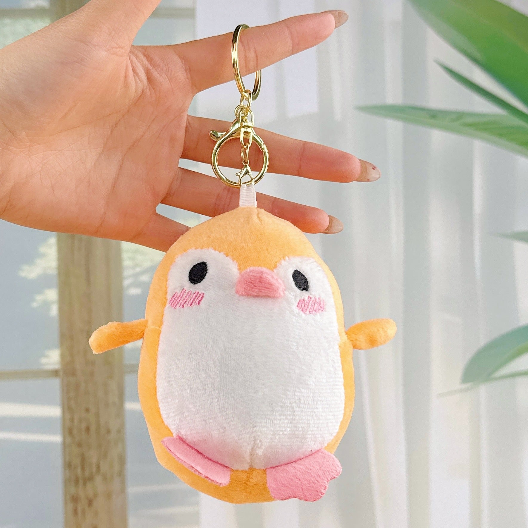 Wholesale  Cartoon Penguin Doll Pendant Cute Little Penguin Plush Toy Keychain Pendant Bag Hanging Ornament Grasp Gifts